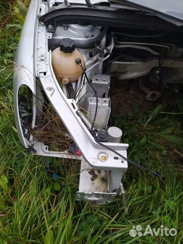 Правая четверть пежо 307 серая