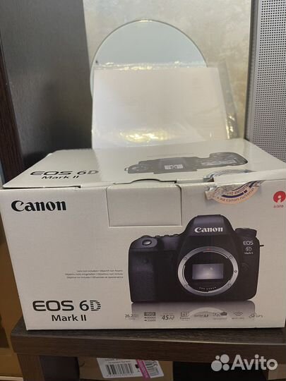 Зеркальный фотоаппарат canon eos 6 d mark 2 body