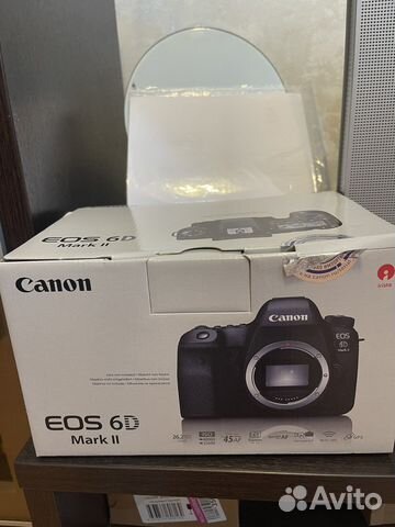 Зеркальный фотоаппарат canon eos 6 d mark 2 body