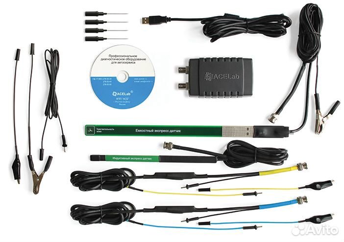 Двухканальная USB-осциллограф 