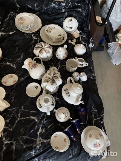 Столовый сервиз фарфор ссср,гдр