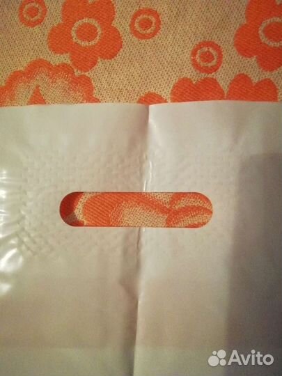 Пакеты с вырубной ручкой 57 на69см.Новые