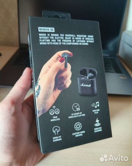 Беспроводные наушники Marshall Minor III