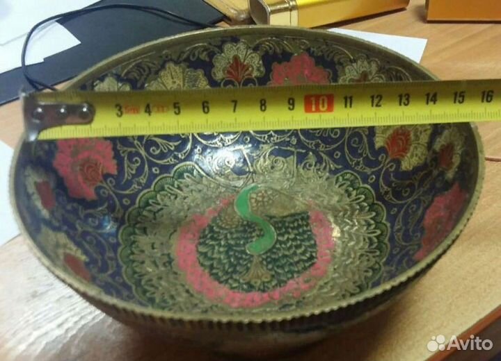 Подсвечник родной никель. Ваза. Пиала