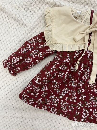 Нарядное платье для девочки 68