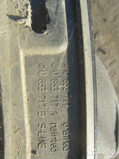 Накладка переднего крыла левого Audi Q7 (4M) 2015