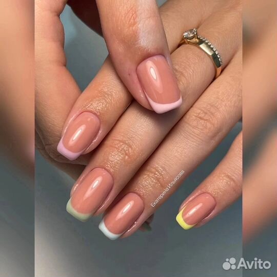 Маникюр гель лак