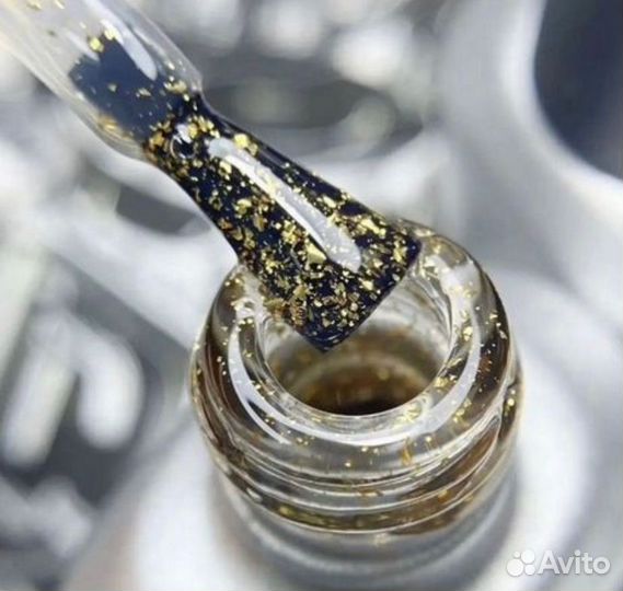 Топ с золотой поталью