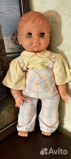 Кукла Большая Ростом с Ребёнка 62 см ГДР