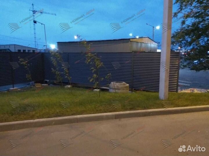 Забор жалюзи Еврозабор