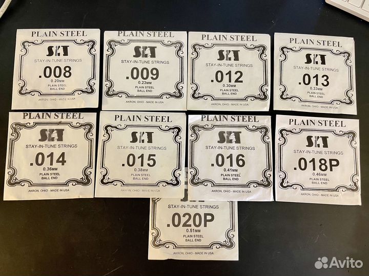 Струны SIT поштучно для Гитары