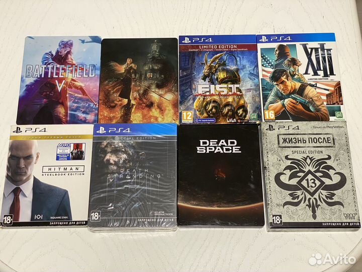 Коллекция игр в стилбуках для playstation 4