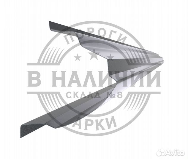 Ремонтный порог правый Volkswagen Touareg