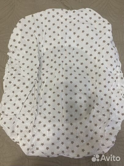 Простынь на резинке в детскую кровать 60 на 85