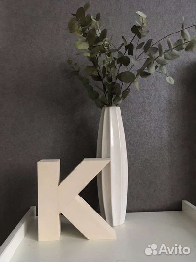 Буквы из дерева, подарок