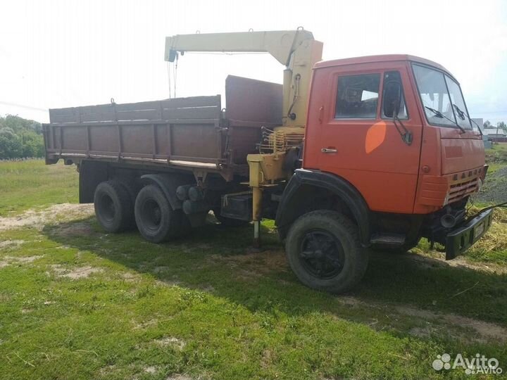 КамАЗ 55102 с КМУ, 1987