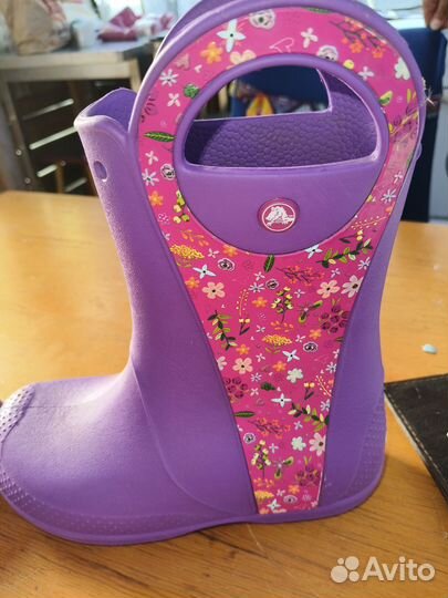 Детские сапоги crocs J3