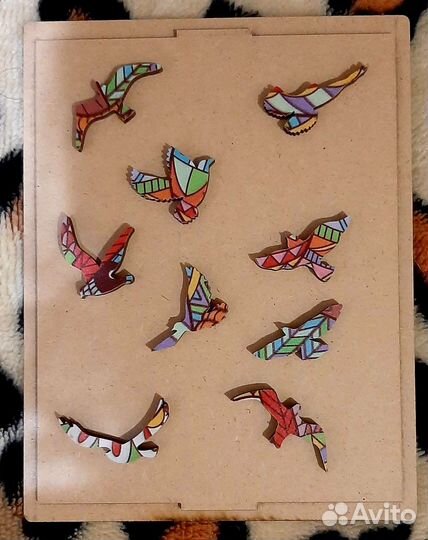 Деревянные пазлы 