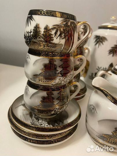 Кофейный сервиз. Япония. Фарфор