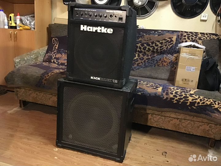 Басовый мини стэк Hartke Kickback 12 + 15”