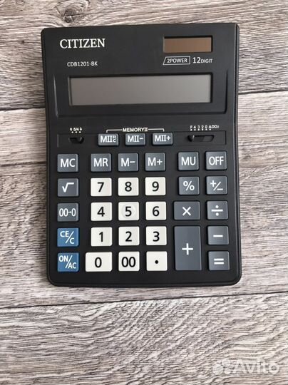 Калькулятор citizen cdb1201-bk