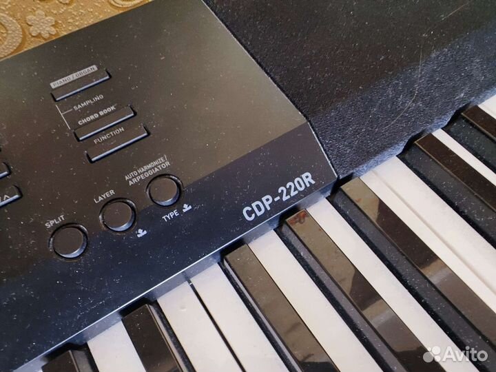 Цифровое пианино casio cdp 220r