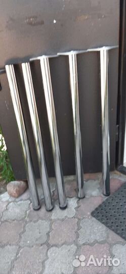 Опоры ножки 500 за 1 шт хром 60/110