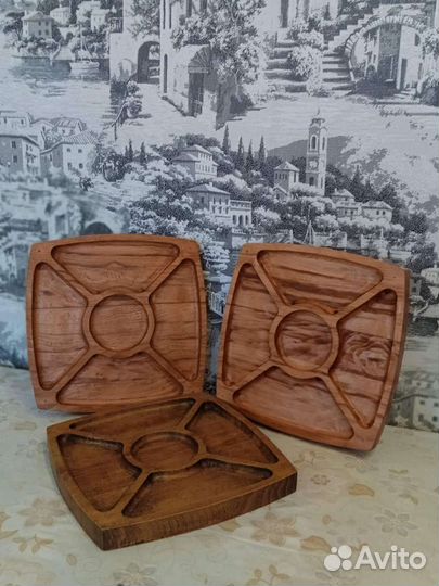 Менажница из дерева