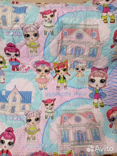 Детское одеяло 120/120 новое синтепон