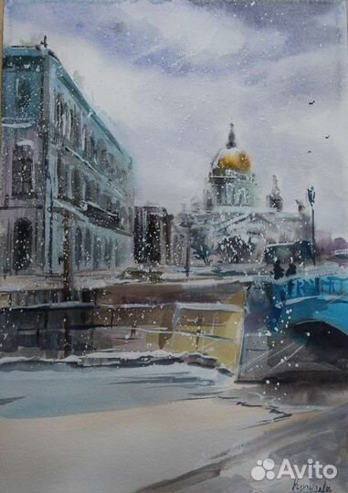 Акварельный рисунок 