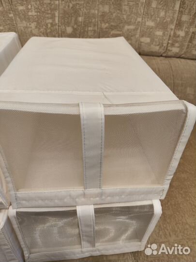 Коробки для хранения одежды, обуви IKEA
