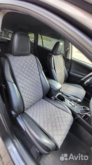 Авточехлы из алькантары Тойота Toyota кантра