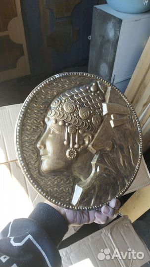 Настенная тарелка времен СССР