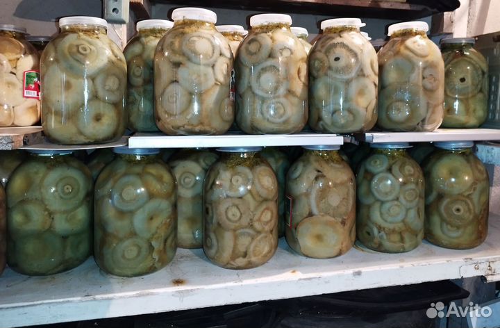 Грибы (солёные) грузди