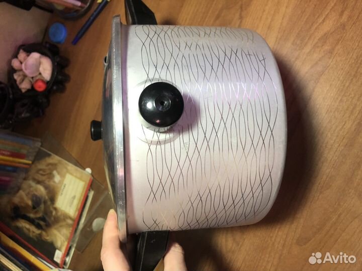 Кастрюля молоковарка с двойным дном СССР