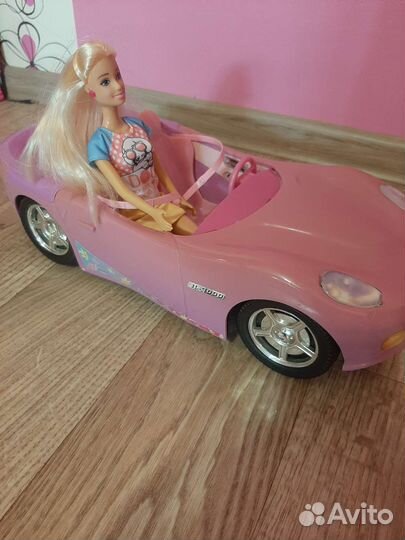 Машина для кукол размером как Барби