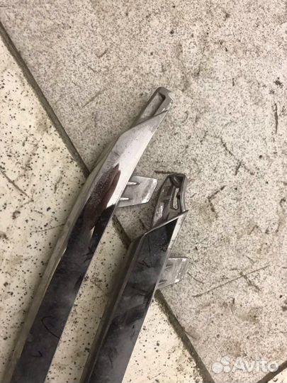 Хром, молдинги в бампер citroen picasso c4 2017