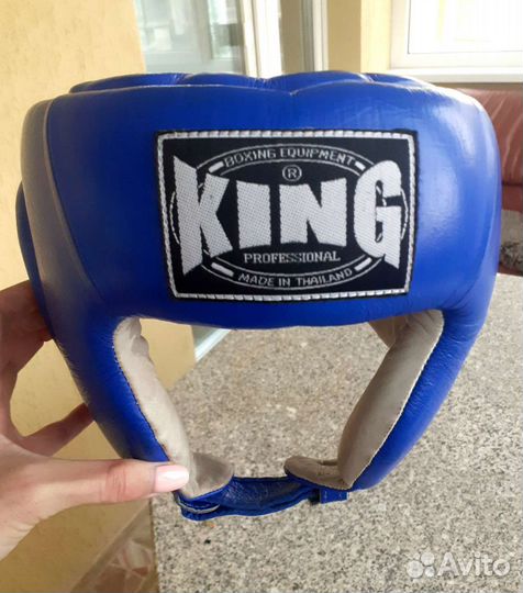 Шлем для бокса детский King