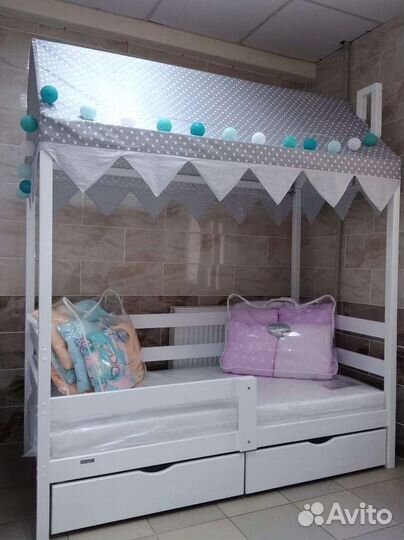 Детская кровать, кровать домик Краснодар