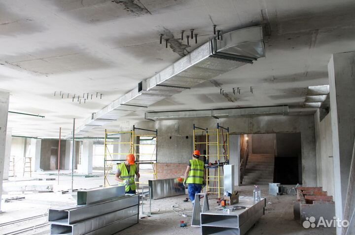 Монтаж систем вентиляции