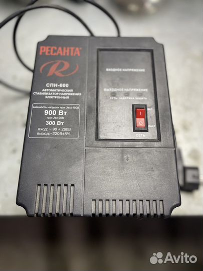 Стабилизатор напряжения ресанта 900вт