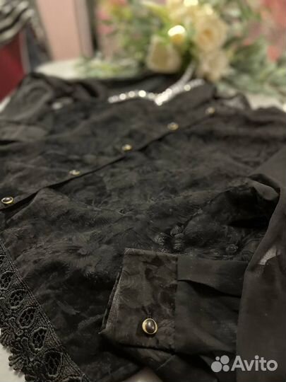 Блузка рубашка женская 42 44