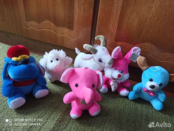 Мягкие игрушки в ассортименте