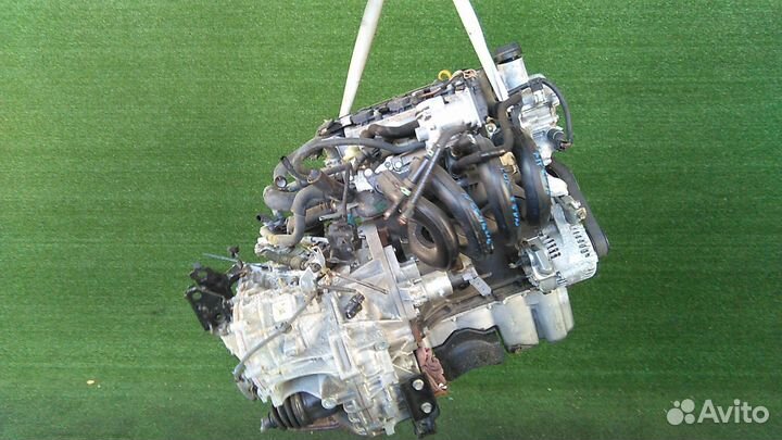 Двигатель в сборе двс toyota vitz SCP90 2SZ-FE