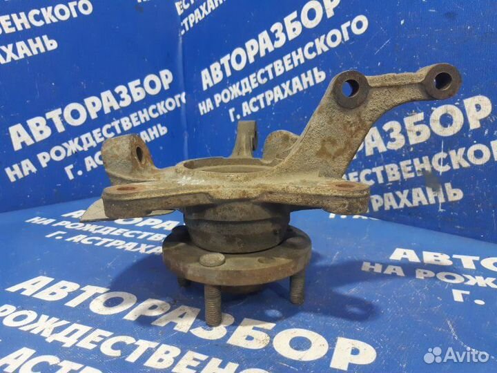 Передний левый поворотный кулак Chevrolet Aveo