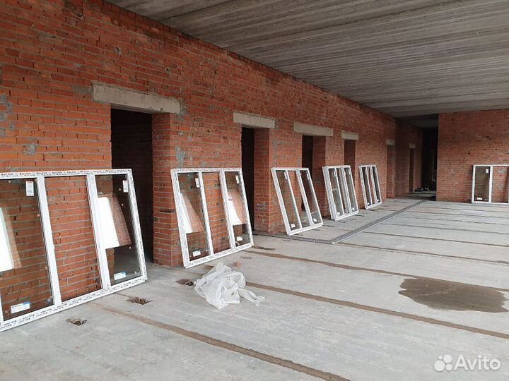 Окно пвх трехстворчатое