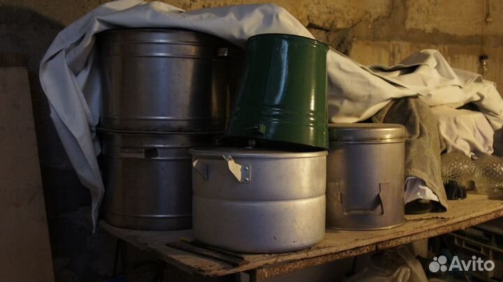 Кастрюли большие 20 литров Бидон