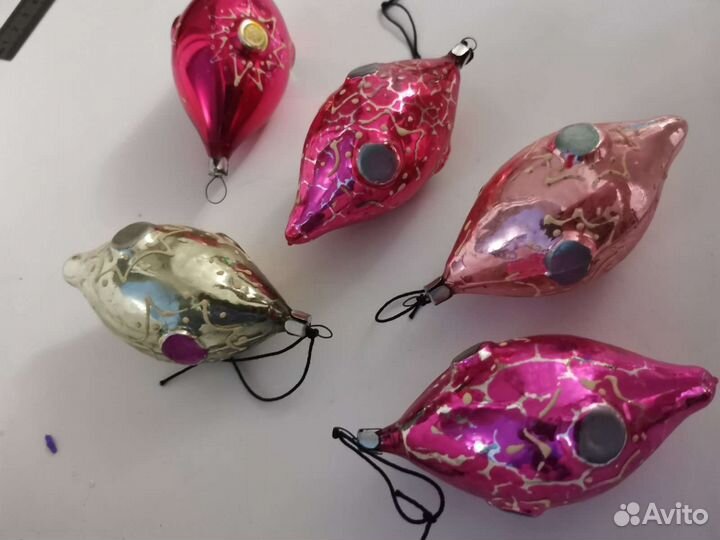 Елочные игрушки ссср