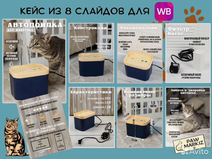 Инфографика для Озон и Вайлдберис