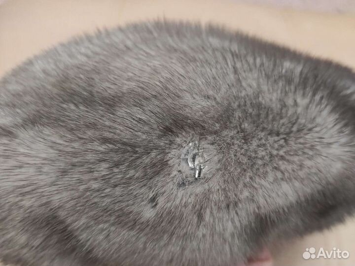 Женский норковый берет